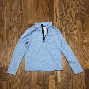 Vineyard Vines Sky Blue Half-Zip Sweater
